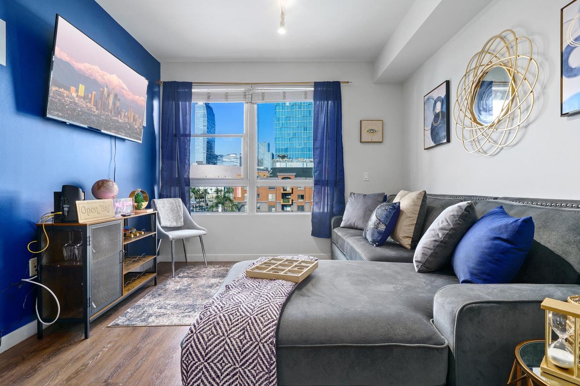 Apartamento Dtla Escape Skyline Views With Luxury Amenities Los Ángeles Exterior foto